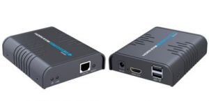 Konwerter HDMI na IP + przedłużacz USB