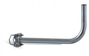 Stojak Balkonowy Gięty L-60cm Czołowy UBC-38/600-Z