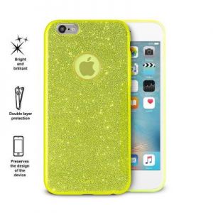 PURO Glitter Shine Cover - Etui iPhone 6s / iPhone 6 (Lime Green)