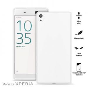 PURO Ultra Slim \\"0.3\\" Cover MFX - Zestaw etui + folia na ekran Sony Xperia XA Ultra (p