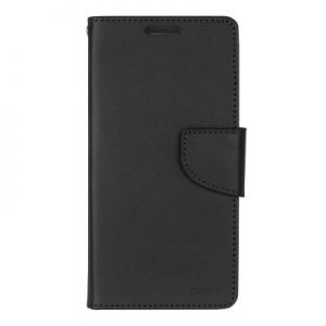 Mercury Bravo Diary - Etui Huawei P9 Lite z kieszeniami na karty + stand up (czarny)