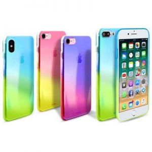 PURO Hologram Cover - Etui iPhone 8 / iPhone 7 (Pink)