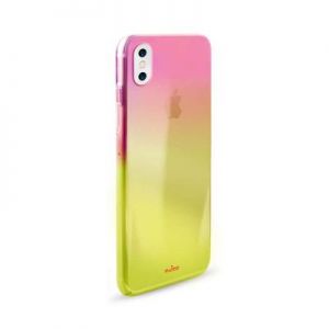 PURO Hologram Cover - Etui iPhone X (Orange)