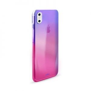 PURO Hologram Cover - Etui iPhone X (Pink)